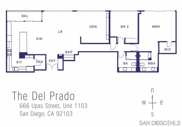 666 Upas St, San Diego, California, United States 92103, 2 Bedrooms Bedrooms, ,For sale,Upas St,200008448