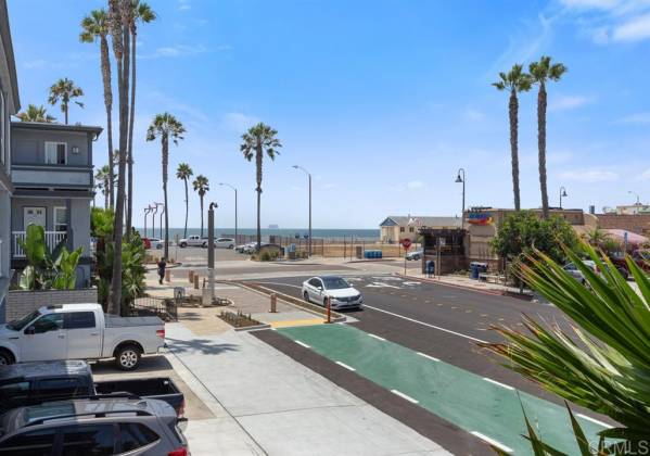 This pic shows how close the unit is to the beach.  Walk across the street and watch the sunset, walk the dog, soak up the sun.