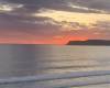 View of Point Loma at Sunset