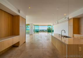 Kitchen View to Great Room and Terrace